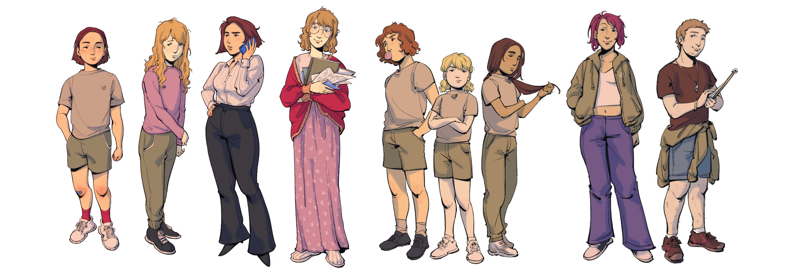 Nabius: Characters