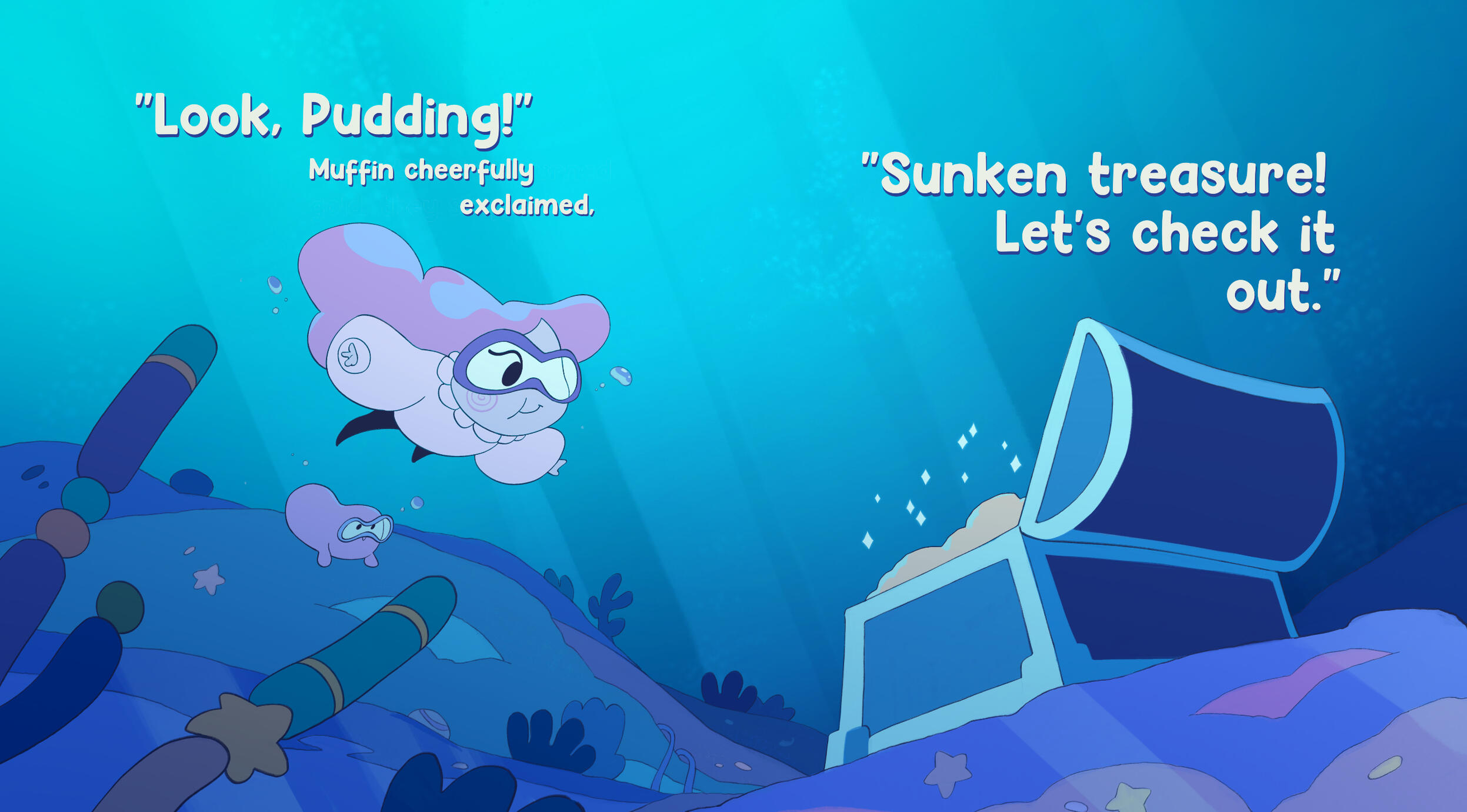 Muffin &amp; Pudding: Kid Lit Page 1