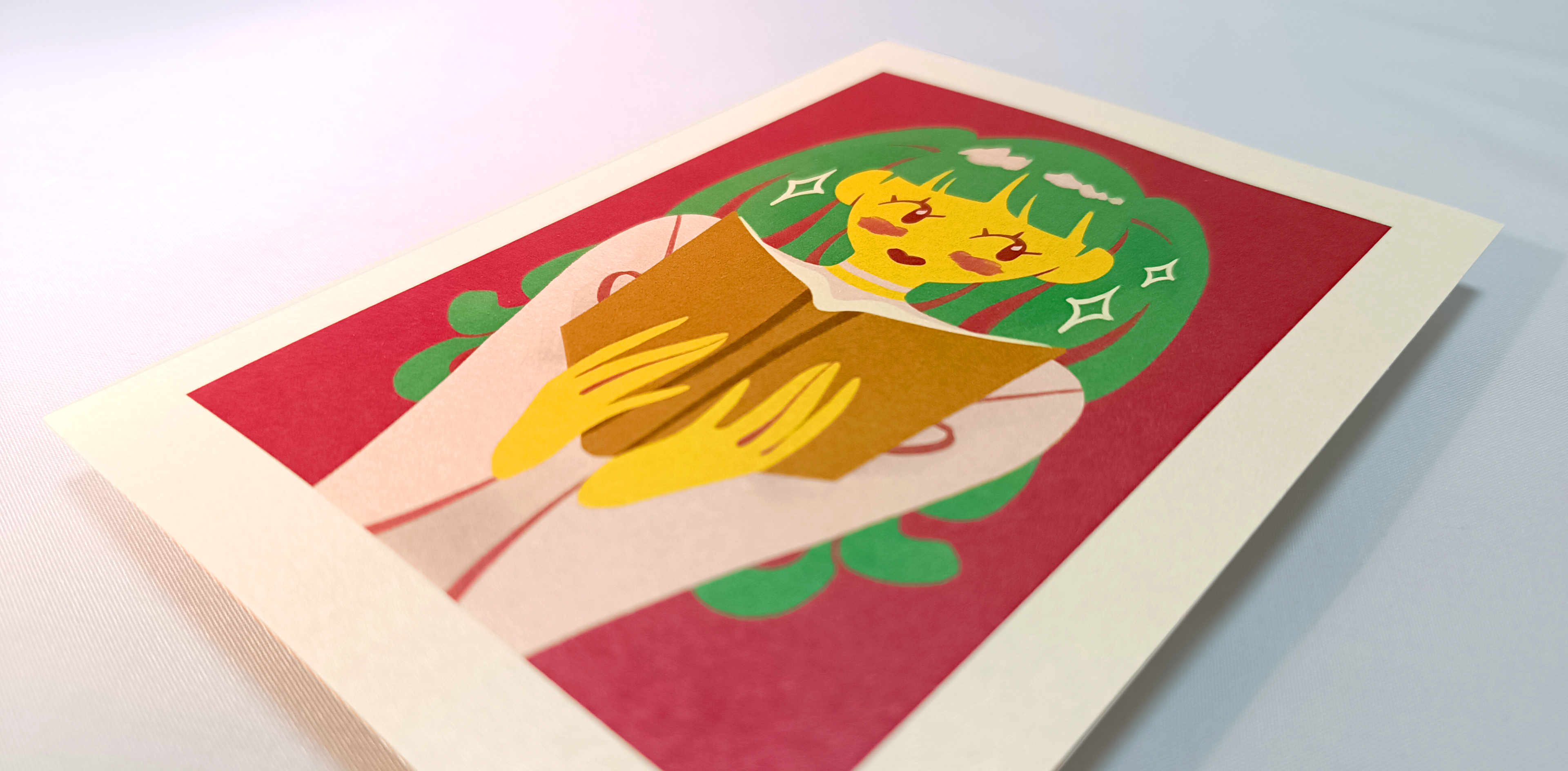 St. Jordi: Print detail