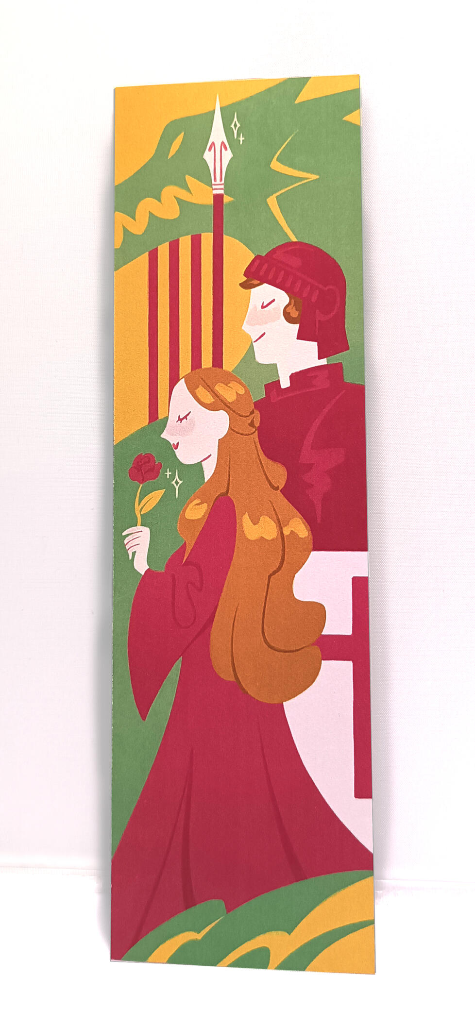 St. Jordi: Bookmark, Print result