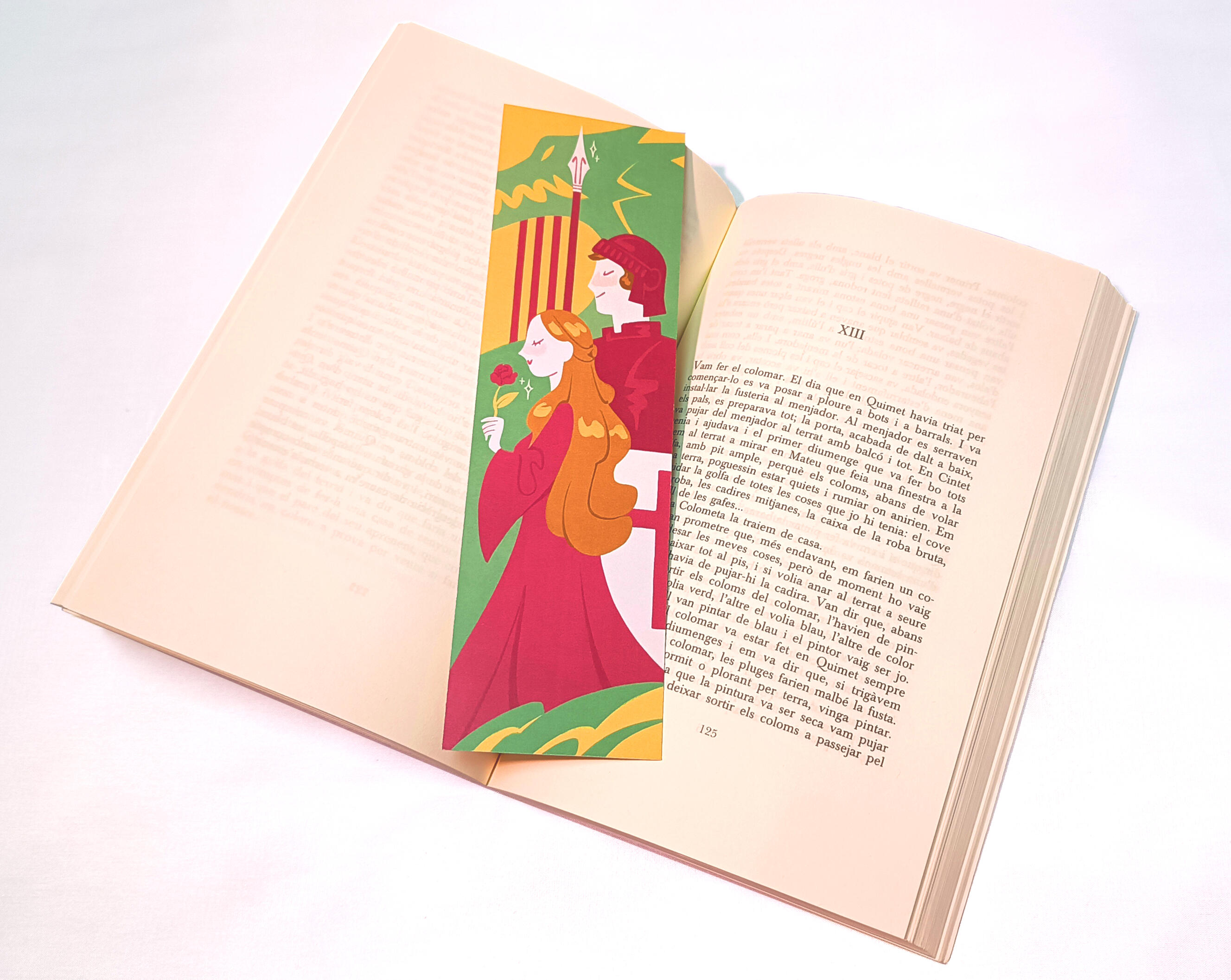 St. Jordi: Bookmark, Print result 2